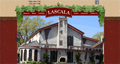 Desktop Screenshot of lascalarestaurant.com