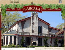 Tablet Screenshot of lascalarestaurant.com